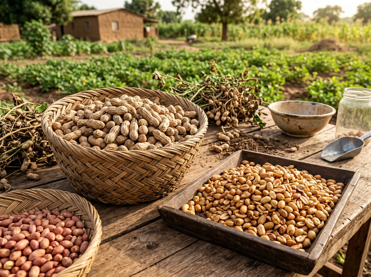 Fresh Harvested Groundnuts and Peanuts