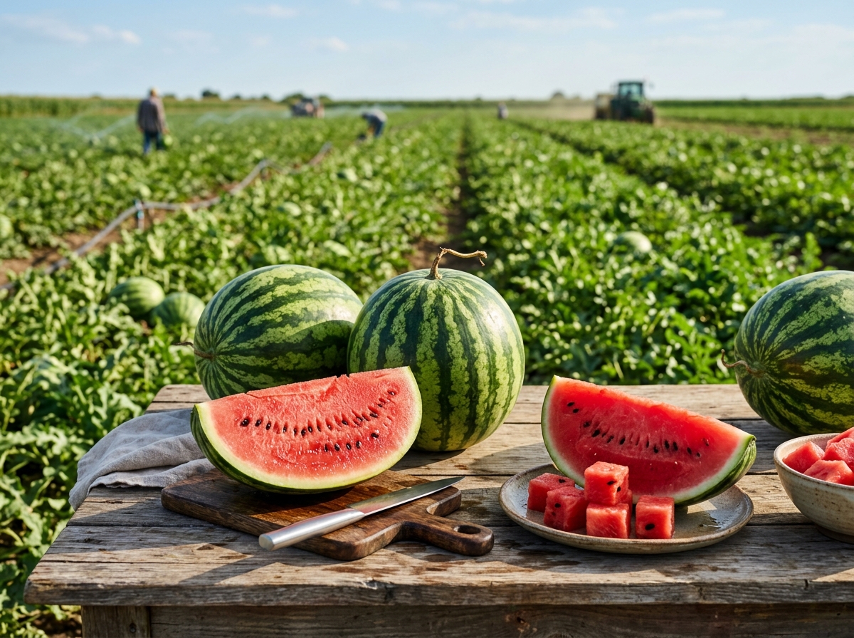 Farm Fresh Sweet Watermelons